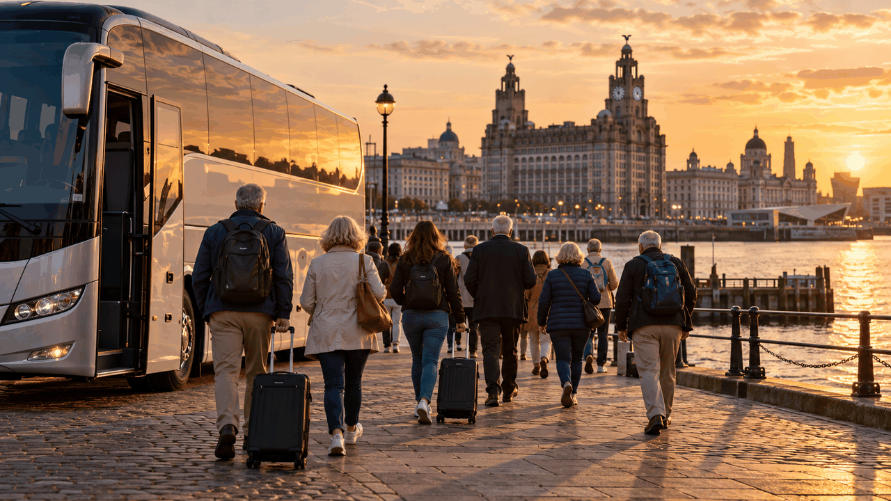 Liverpool waterfront group transport